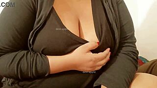 big tits girl shows her boobs to her brother, it's so hot and forbidden