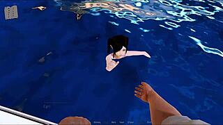 Exploring Harem Hotel in the game series.