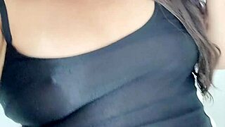 Latina Prostitute Paty Swallows Panties with Big Ass Masturbation!