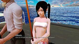 Exploring Harem Hotel in the game series.