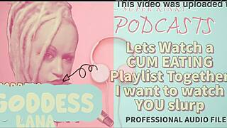 Kinky Podcast Watches Cum Eating Playlist