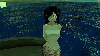 Exploring Harem Hotel in the game series.