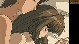 university hentai babe gets wild in anime sex scene