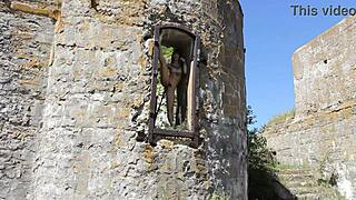 yo, nude shooting at abandoned military base on Totleben Island 4! 🔥