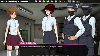 The Fixer Seeks Emotional Help from the Cop in Anime Hentai