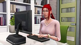 My Goth Girlfriend in The Sims 4 Futa Adventure Part 1