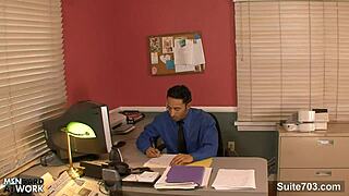 man, check out these gay studs banging butts hard at the office