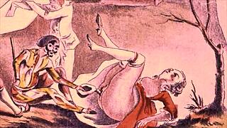 I loves these vintage erotic drawings, they's so cool