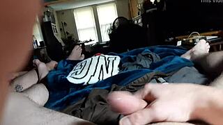 Just saw this gay guy, and he totally got me going