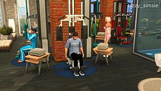 Bonde Gets Wild in Gym with 3D Animation