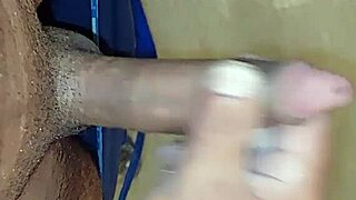 Hotel floor gets messy with gay cum after stroking