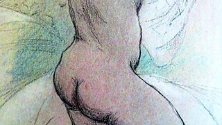 Hey, have you seen this vintage erotic illustration from a classic collection?