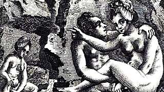 I loves these vintage erotic drawings, they's so cool