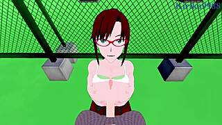 Mari makinami ritsuko akagi intense hentai sex neon genesis