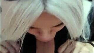 white wolf, did white moon suck me from balls to tip?