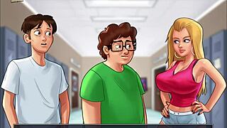 Summertime Saga 202 erotic cartoon adventure.