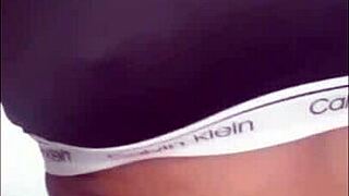 big booty latina isabella slowly strips teasing her pussy and tits.