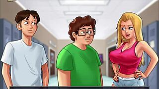 Summertime Saga 202 erotic cartoon adventure.