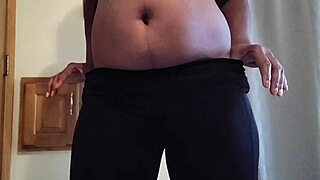 Ebony Beauty's Tight Ass in Slow Motion