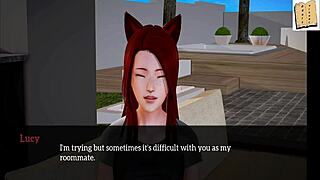 Redhead Teen Gets Cunilingus And Ass Licking In Anime