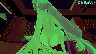 iono nanjamo and rosa mei get intense in pokémon pov hentai. wild 3d creampie action!