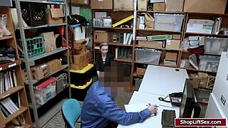 man, i got caught shoplifting and they banged my shaved pussy hard... ugh