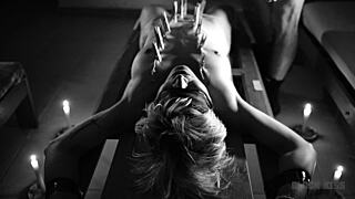 nasty couple fucking with slaps and bondage