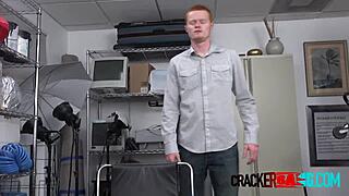 Gay redhead guy gets banged hard during audition