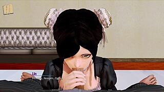 Harem hotel 26 with anime characters and game elements