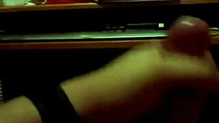 Masturbation session turns wild with amateur touches!