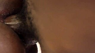 African Tribal Gay First Time Bareback Cumshot Moment