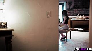 Kyler Quinn caught by stepmom fingering herself, now begging for a wild family 3some! 😜