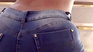 Latina Culona Teases in Tangita