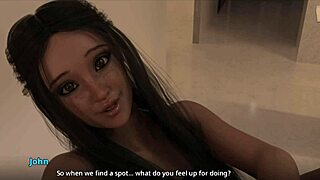 Hey, check out this brunette milf catching John banging Jamie!