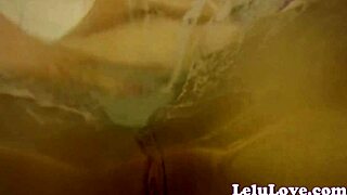 Underwater View of Me Shaving My Smooth Pussy. Close-Up Hairless Bath Solo in High Definition!