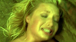 teen model alyssa branch takes a massive black cock bareback. her tight pussy gets pounded hard.