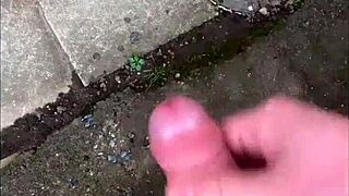 Intense Cumshot Compilation With Squirting Outdoors