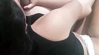 Unbelievable! My girlfriend sucks my best friend while I'm away