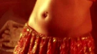far east belly dancer seduces with erotic moves, wow!