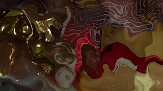 Christmas creampie with muscular bodybuilder and big cock bareback blowjob