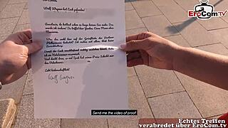 normaler deutscher user mann trifft brünetten spanischen pornostar teen und sie erlaubt das er sie fickt