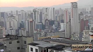 christian j catches arthur lins jerking off in the shower and drools