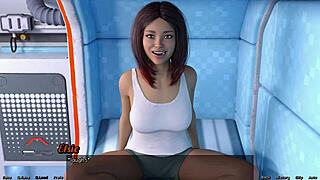 stranded in space 105 - scheming a hot threesome with bisexual neighbor girl