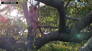 i can’t resist this sexy slut riding me in the Amazon