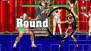 Joe Higashi pounds Athena Asamiya hard in every position!