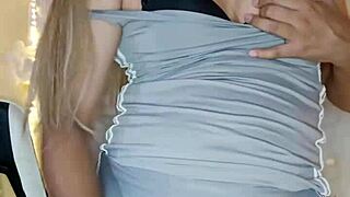 getting intimate with a hot transsexual babe