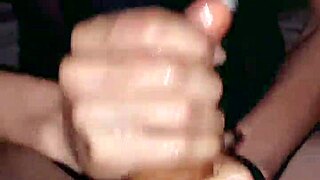 Sexy Couple Engages in Intense Handjob Session!