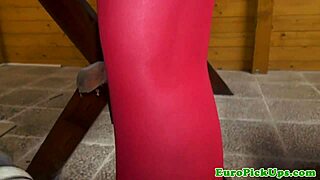 Euro Girlnextdoor Bent Over, Fucked Hard for Cash in POV