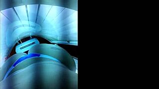 Feeling excited preparing for my lover in the tanning booth, join my videos on bumbumgigante.com.