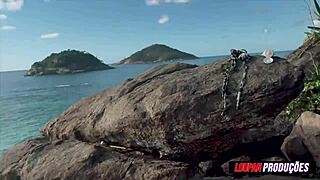 i can't stop fudendo emme white's buceta e cu on the beach